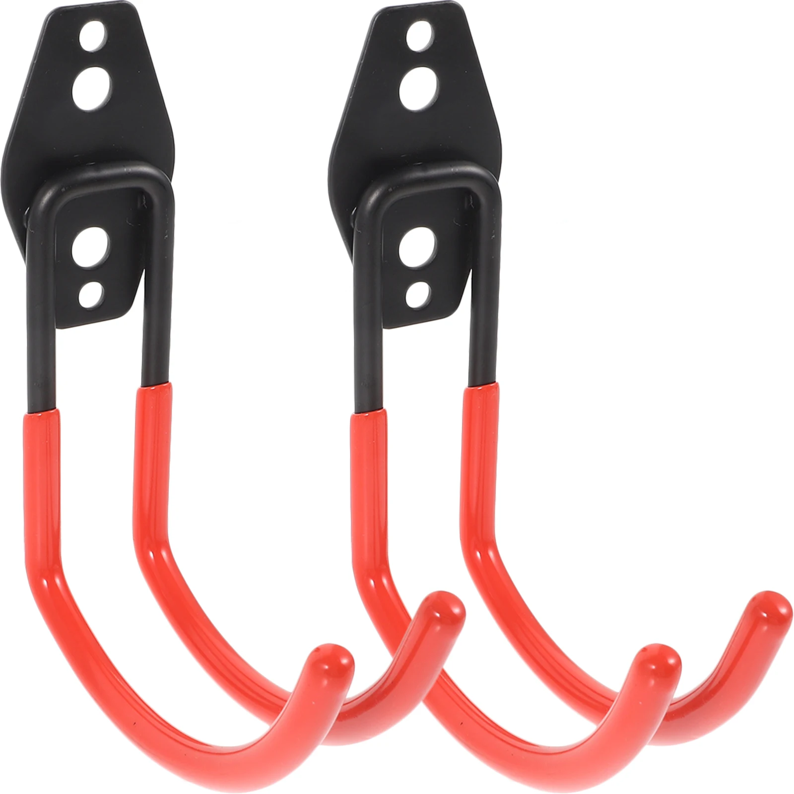 

2 Pcs Metal Tool Hooks Heavy Duty Rust resistant Workshop Garage Storage Utility Wall Mount ganizer Suitable Kitchen Outdoor