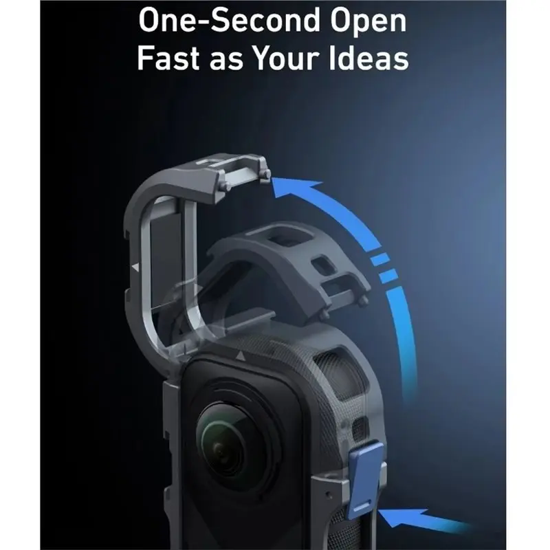 [NEW!A25P】 Action Camera Cage For X5 Full Cage Protection