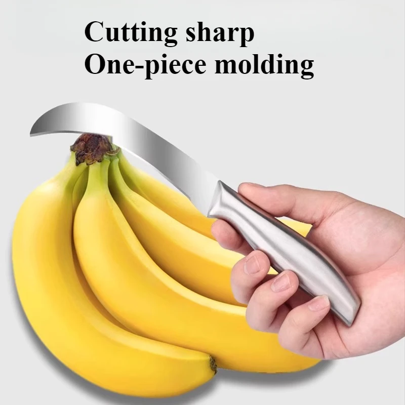 Fruit Knife Household Sharp Multi-function Scimitar Stainless Steel Special Knife for Cutting Pineapple Fruit Peeler Boning Knif