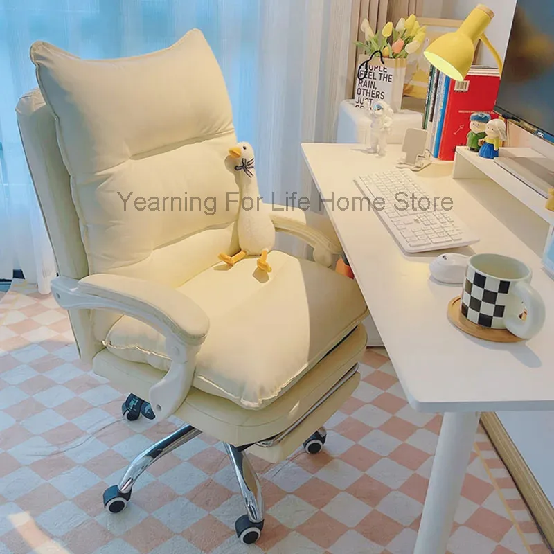 Sedie da soggiorno da gioco Poltrona reclinabile per interni Vanity Design nordico Lusso Relax Comoda sedia Moderna Fauteuils Saloni Mobili per la casa