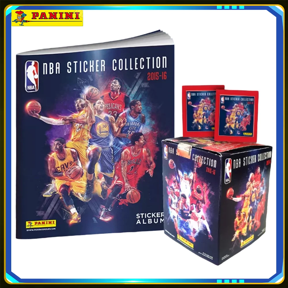 Panini 2015‑16 NBA Season Shiny Foil Athlete Stickers Classic James Durant Basketball Hobby Collectible Sticker Packs