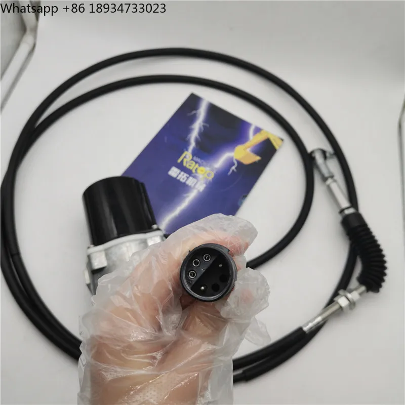 E320 Excavator Parts Throttle Mottor 1050092 105-0092 Single Line Governor Motor 105-0092 106-0092 106-0100