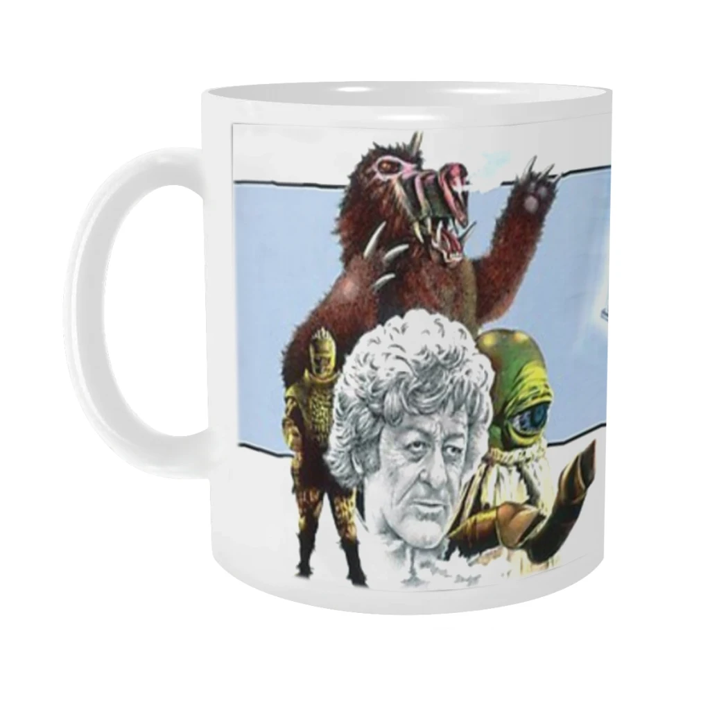 

The 3rd Doctor and the Curse of Peldon Ceramics Coffee Mug Cute Gamer Birthday Gift Back To School Mug