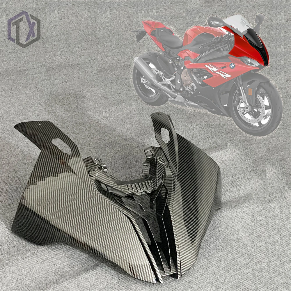 Motorcycle carbon fiber paint Front Nose Cowl Upper Fairing ABS kit for BMW bmw S1000RR HP4 M1000RR  2019,2020,2021,2022