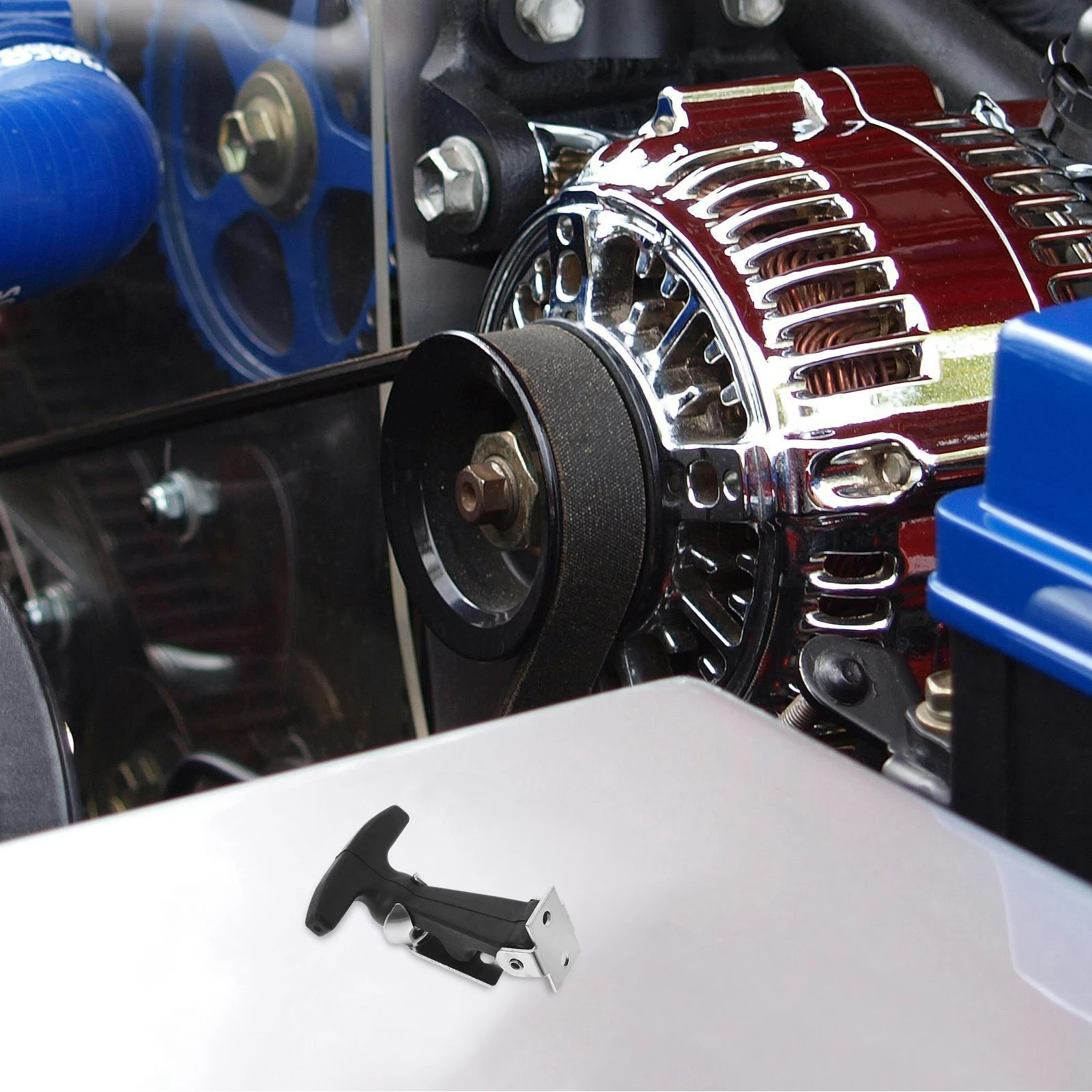 

Flexible Rubber Hood Latch T-Handle Shock Absorption Vibration Proof Durable Tool Box Truck Boat Replacement Latch Hardware