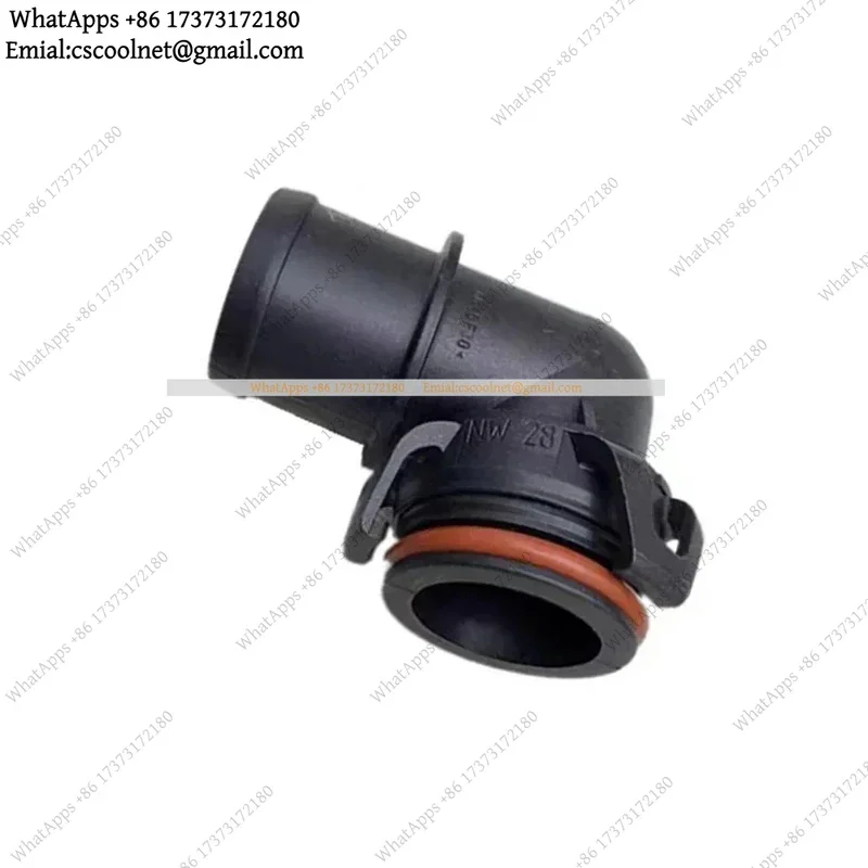 JS02 Plastic Engine Coolant Radiator Hose Connector Replacement for Chevrolet Cadillac Buick 20847910 Auto Parts