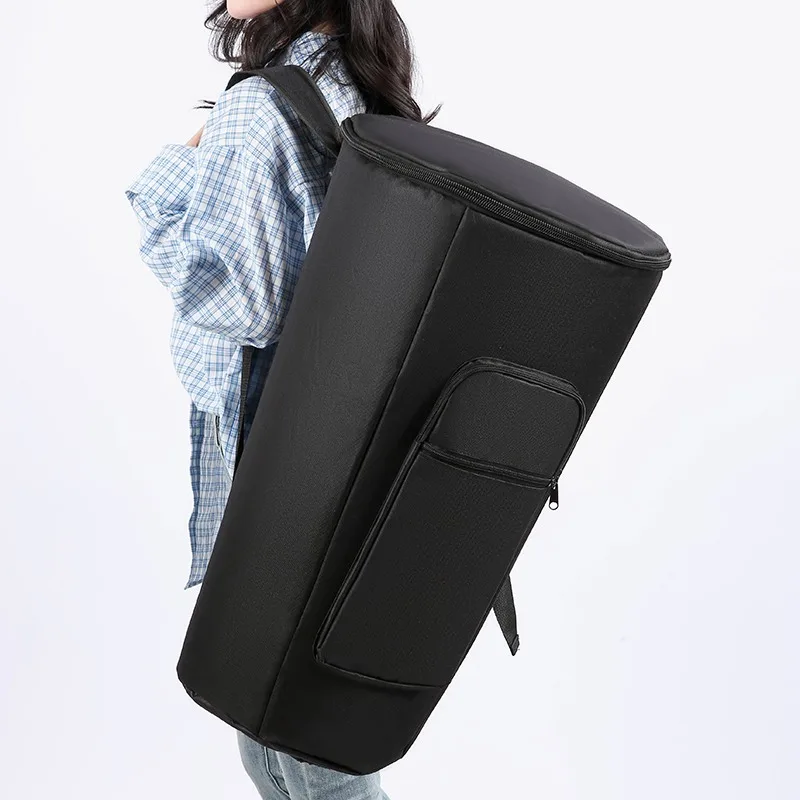 10/12 Inch African Drum Bag Thicken Shoulders Portable Waterproof Shockproof African Drum Backpack Musical Instrument Accessory