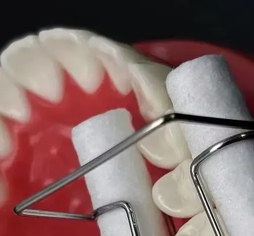 

4pcs/box Dental Stainless Steel Cotton Roll Holder Clip Orthodontic Lab Supplies Cotton Holder Autoclavable