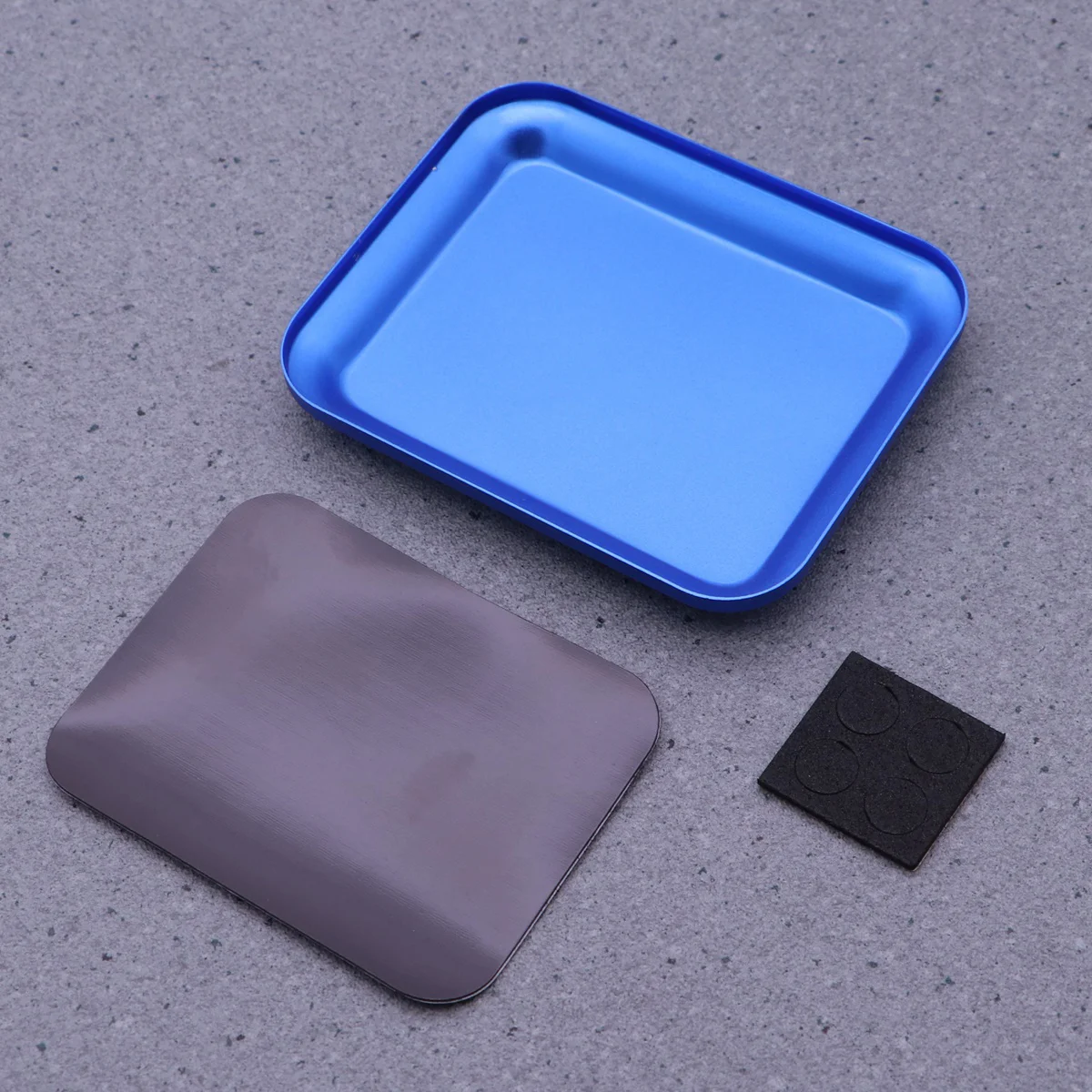 Bandeja magnética para tuercas y pernos, soporte para piezas pequeñas, organizador de tornillos, caja de herramientas grande, pernos de