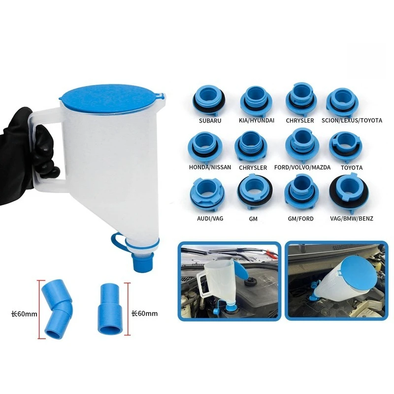 

Набор из 15 предметов: комбинация воронки для заправки масла в автомобиле