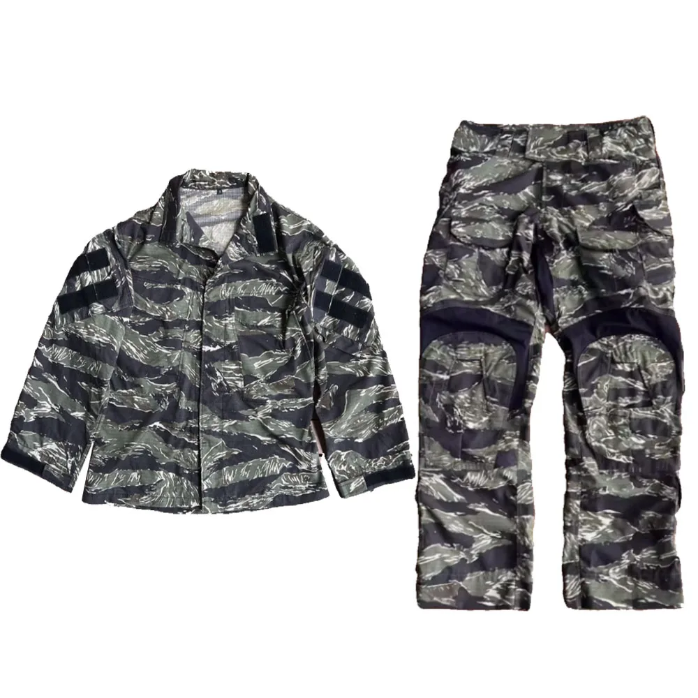 Tactical Tom Jungle Tiger GEN3 suit, outdoor sports combat G3 pants+GEN3 Field, tear resistant and durable tactical suit