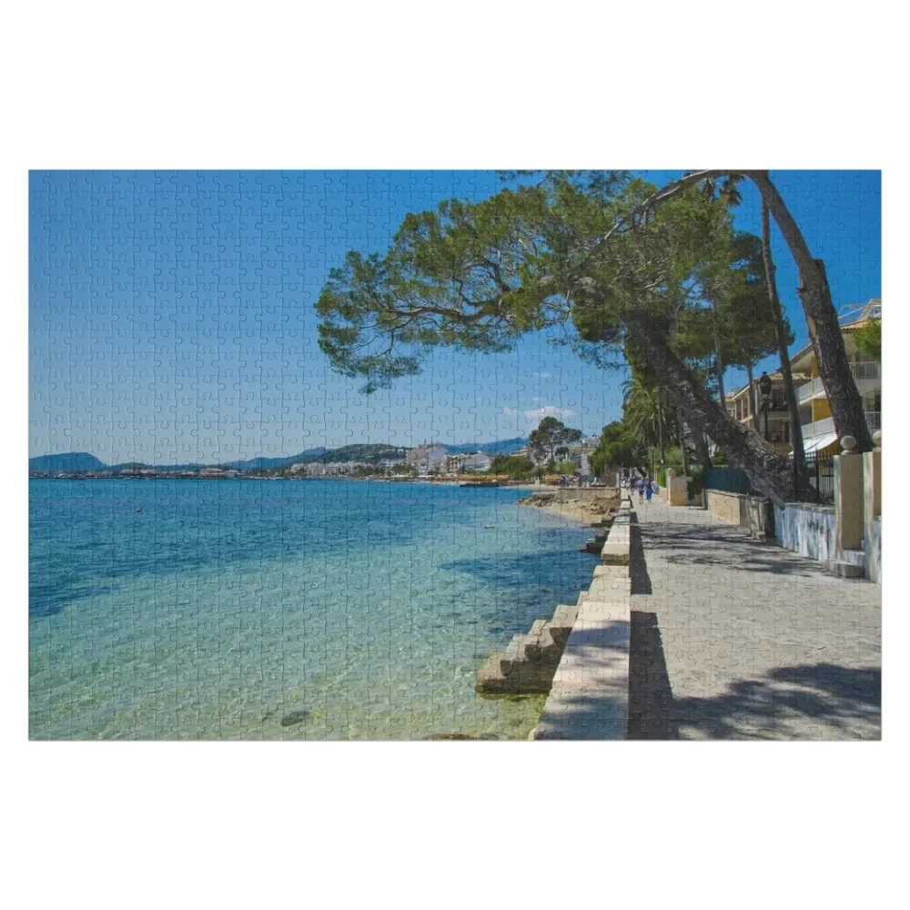 Puerto Pollensa Pine Walk 4 Jigsaw Puzzle Personalized Custom Puzzle