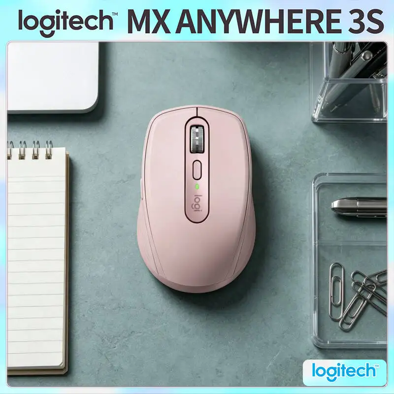 

Wireless MX Anywhere 3S - Darkfield 8K DPI, Hyper-Scroll, USB-C, Great for Freelance Vape Consultant & Home Office Task