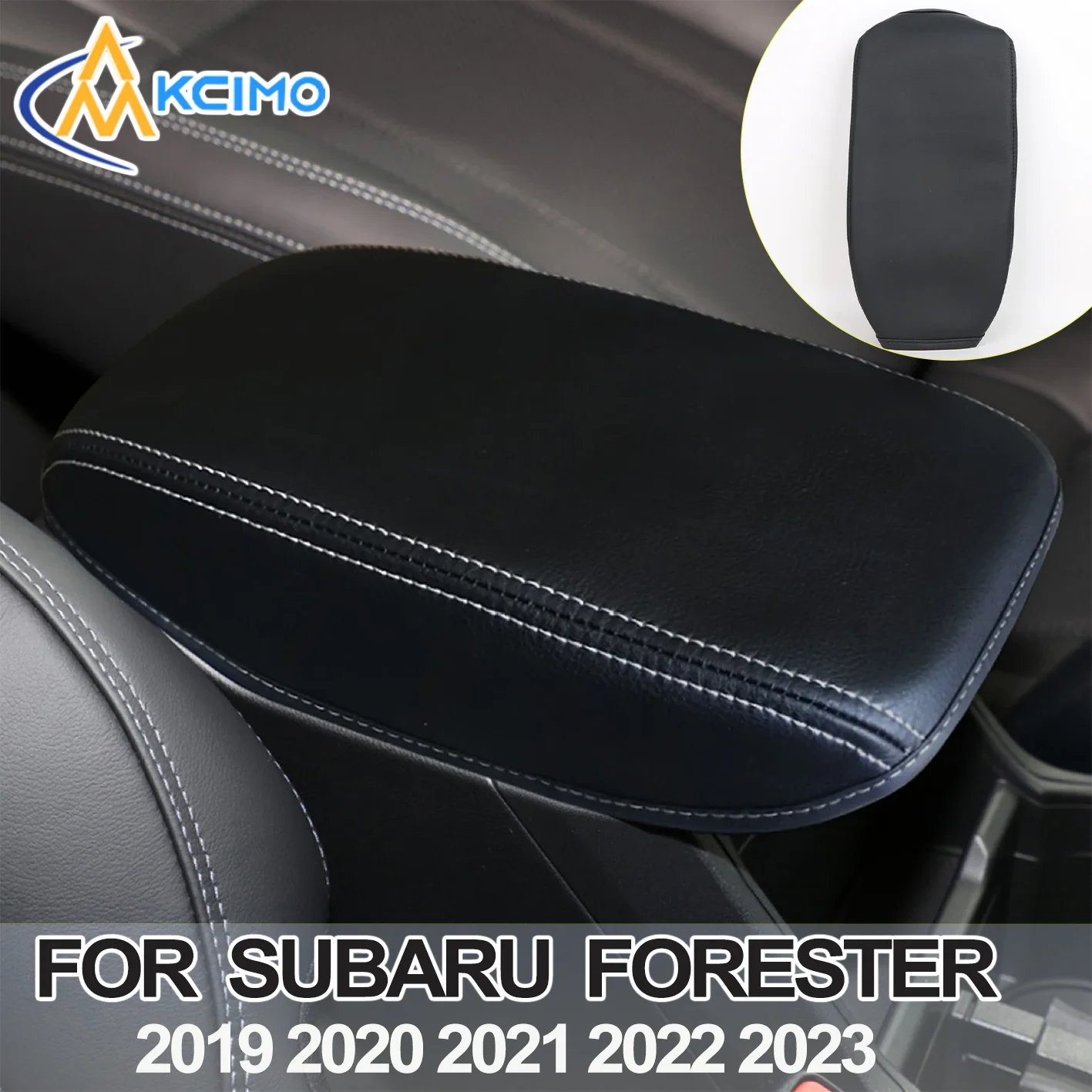 

Car Armrest Cover For Subaru Forester 2019 2020 2021 2022 2023, Premium Soft Comfort Center Console Cushion Pad, Non-Slip Cover
