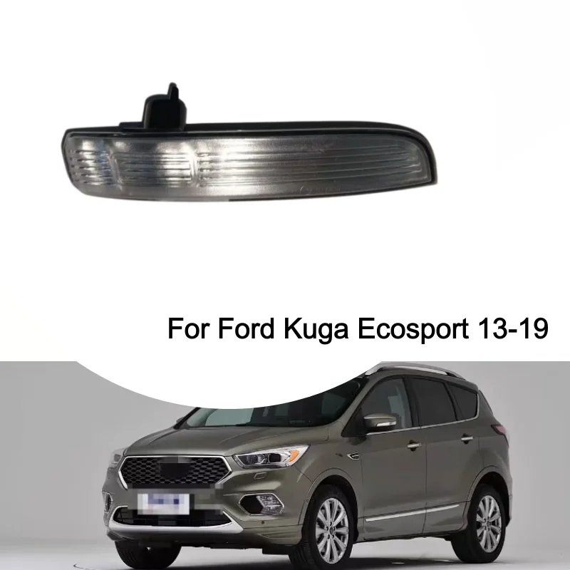 

Right Side Wing Door Mirror Indicator Light Case For Ford Kuga Ecosport 2013 2019 Replacement Auto Exterior Modification Parts