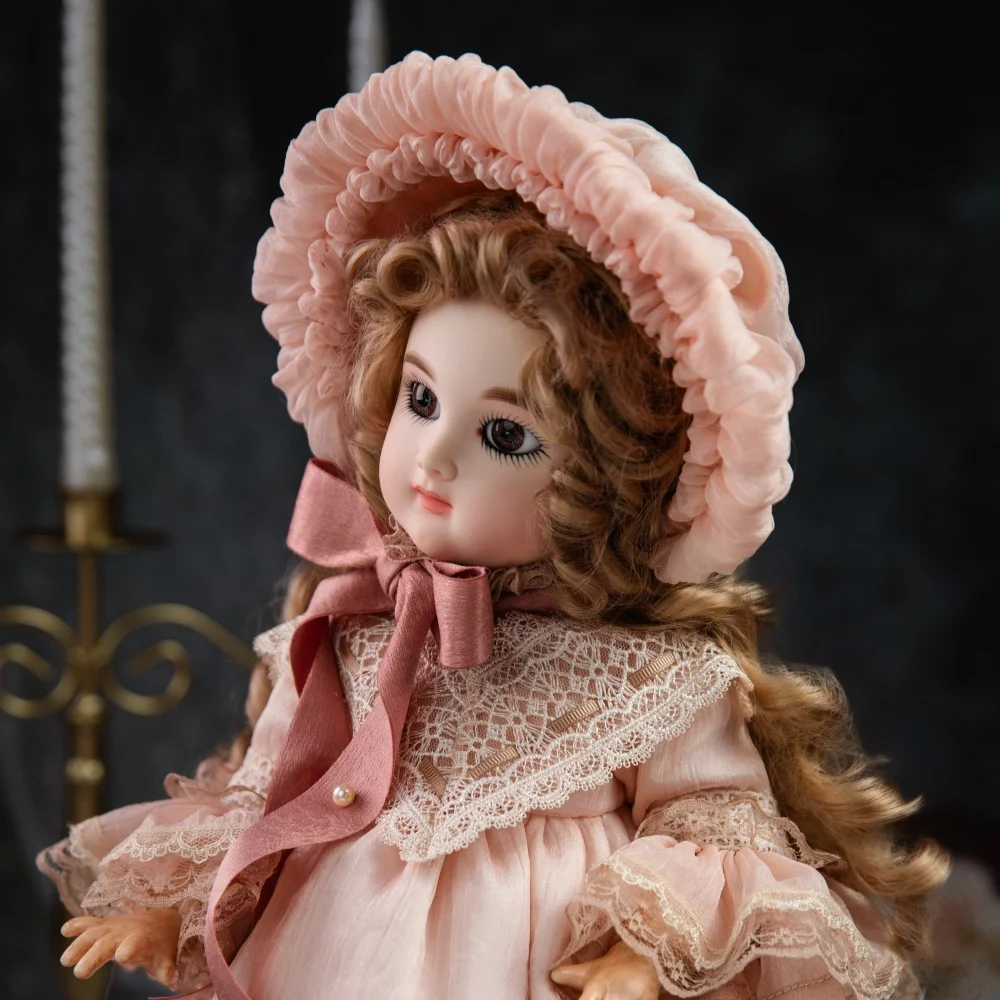 16 pollici Kawaii stile vittoriano BJD bambola zuppa retrò bambole in vinile giocattolo carino hobby raccolta originale fatto a mano arte bambini regali di Natale