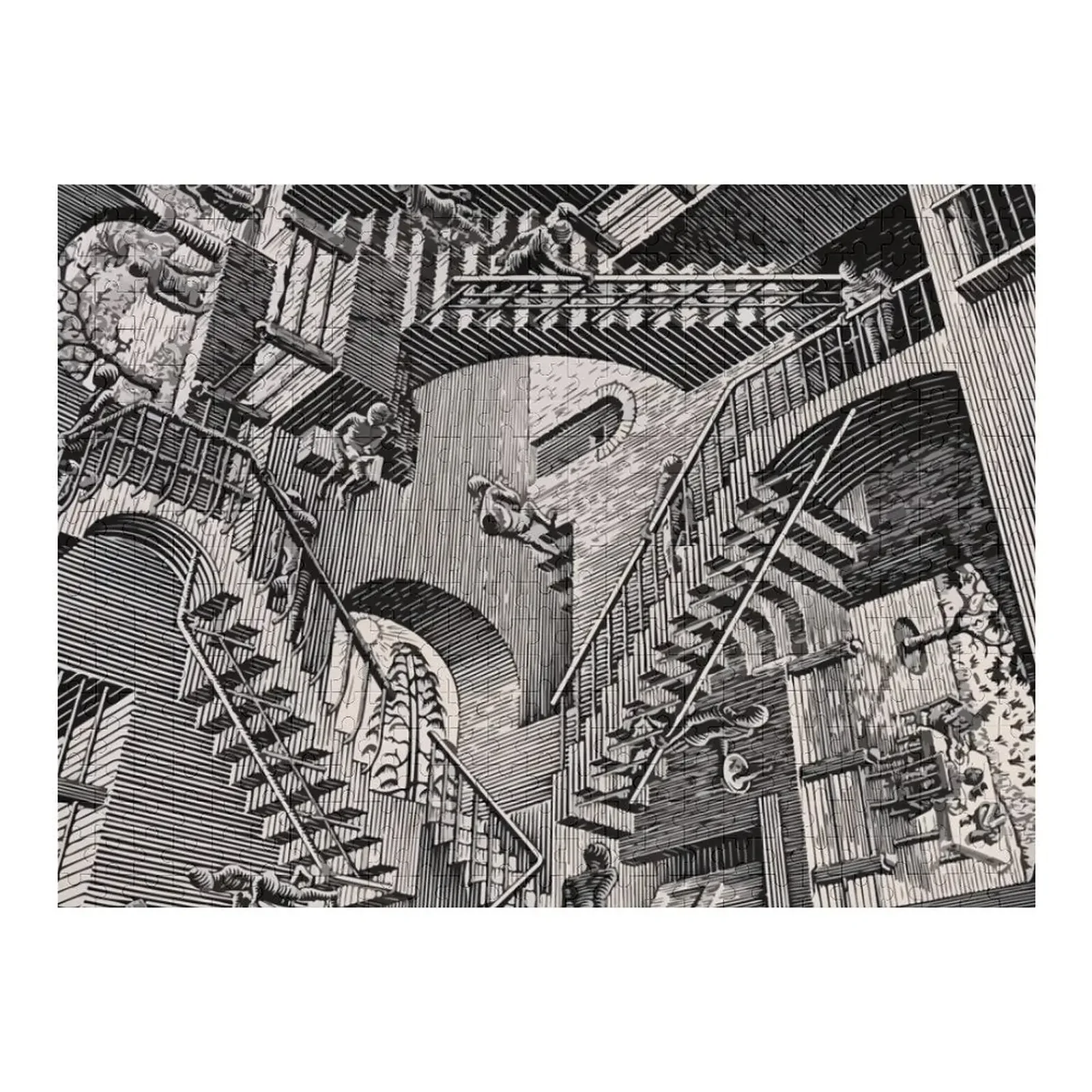 

M.C. Escher Jigsaw Puzzle Customized Gifts For Kids Custom Wooden Gift Wood Animals Adult Wooden Puzzle