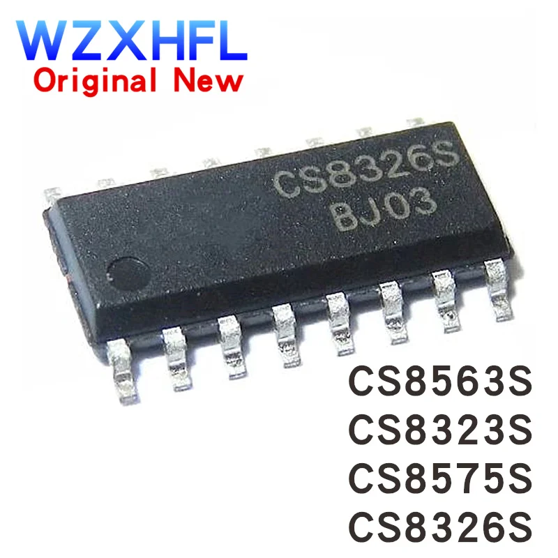 10PCS New Original CS8323S CS8323 CS8326S CS8326 CS8563S CS8563 CS8575S CS8575 SOP-16  audio chip IC