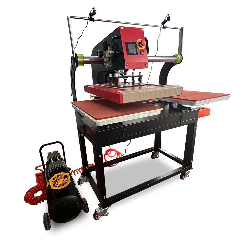 

Foam Sliding Hydraulic Double-station Heat Press Clothing Pressing Hot Diamond Machine Heat Transfer Machine