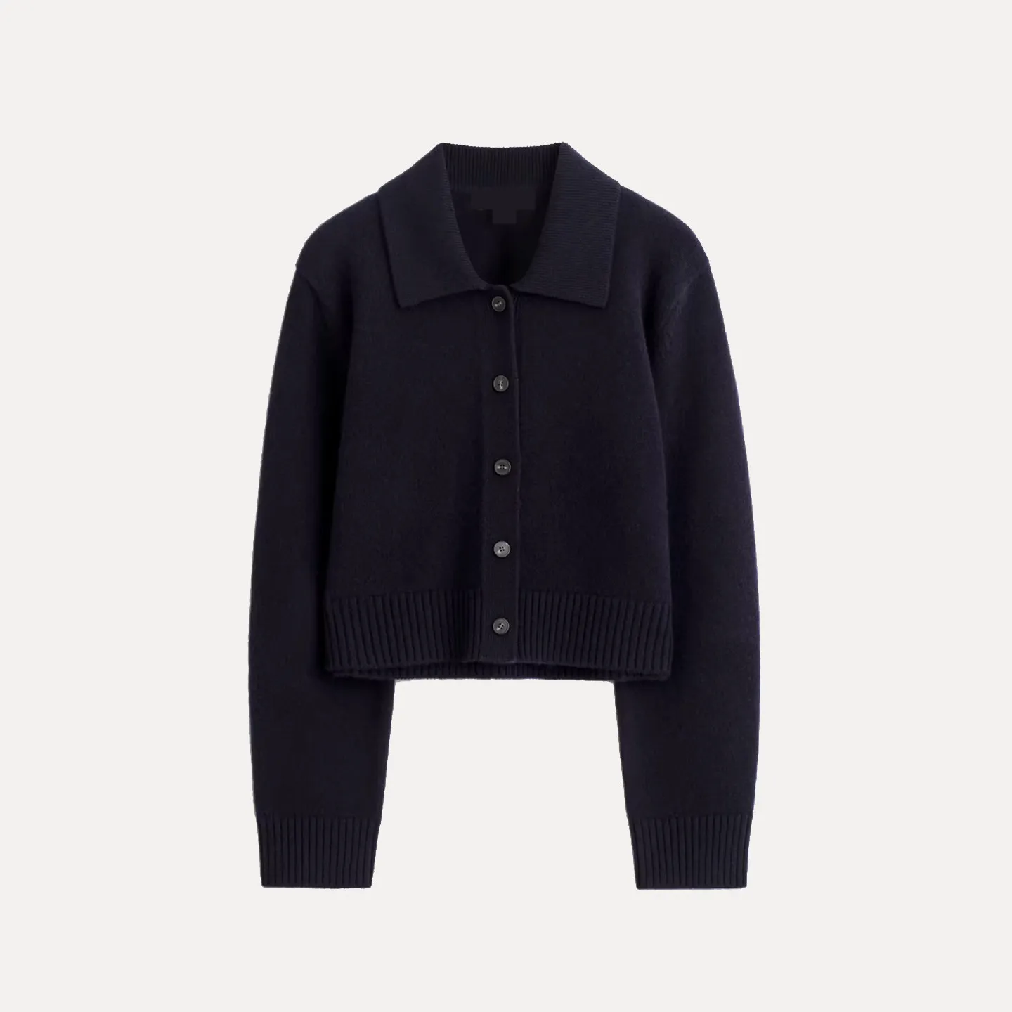 

Faionable Simple Personali Stand Collar Open Cardigan Winter New Arrival Women's Knitted Sweater ort Length Long Sve