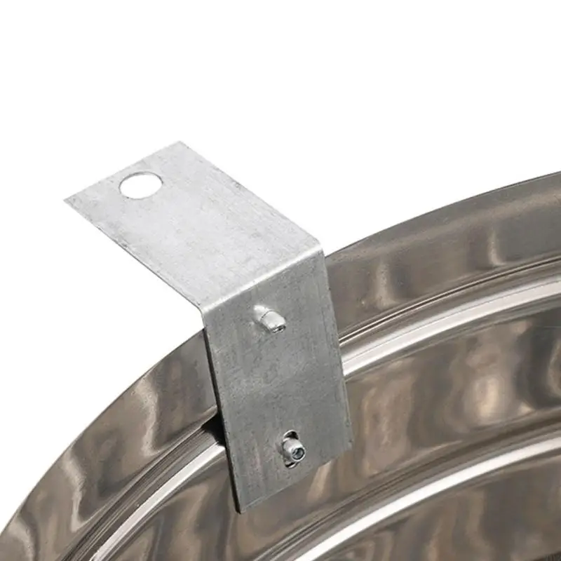 Wind Powered Roof Turbines Vent, 304 Stainless Steel Rooftop Air Ventilators with Rotating Head for Home Shed Use M4YD