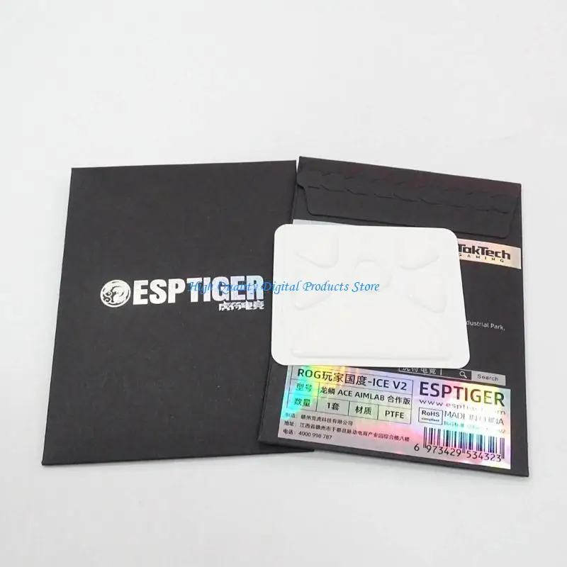 

U2JE Mouse Feet Sticker Mouse Skates Glides for ROG Harpe X AimLab