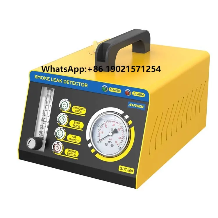 

AUTOOL SDT208 Portable Leaking Test Automotive Smoke Machine Engine Smoke Machine Smoke Leak Detector