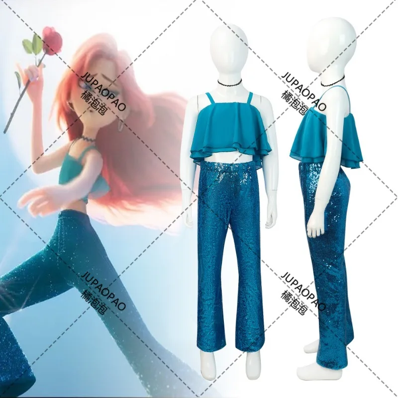 Halloween High Quality Transformation Jimei Cosplay Costume Ruby Gilman Mermaid Chelsea Cos Children's Stage Performance Costume