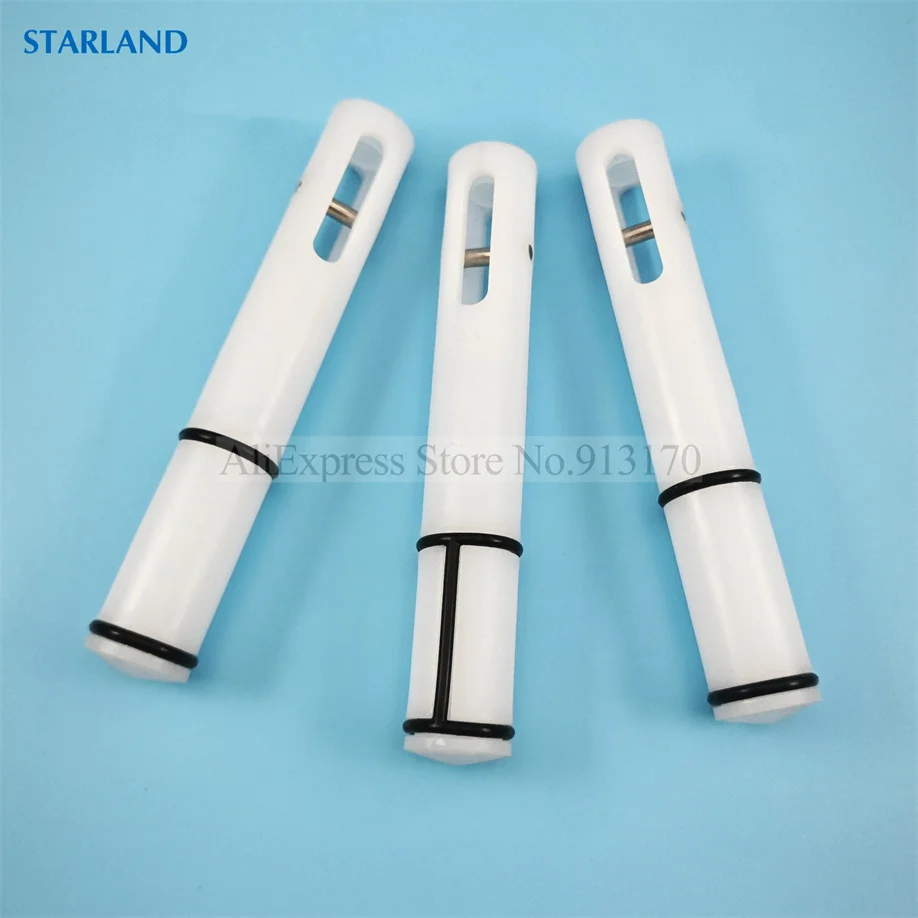 1 Group Of Valve Piston Rods Spare Parts Slide Bars For Donper Soft Serve Ice Cream Machines Accessories Fitting 158mm Length