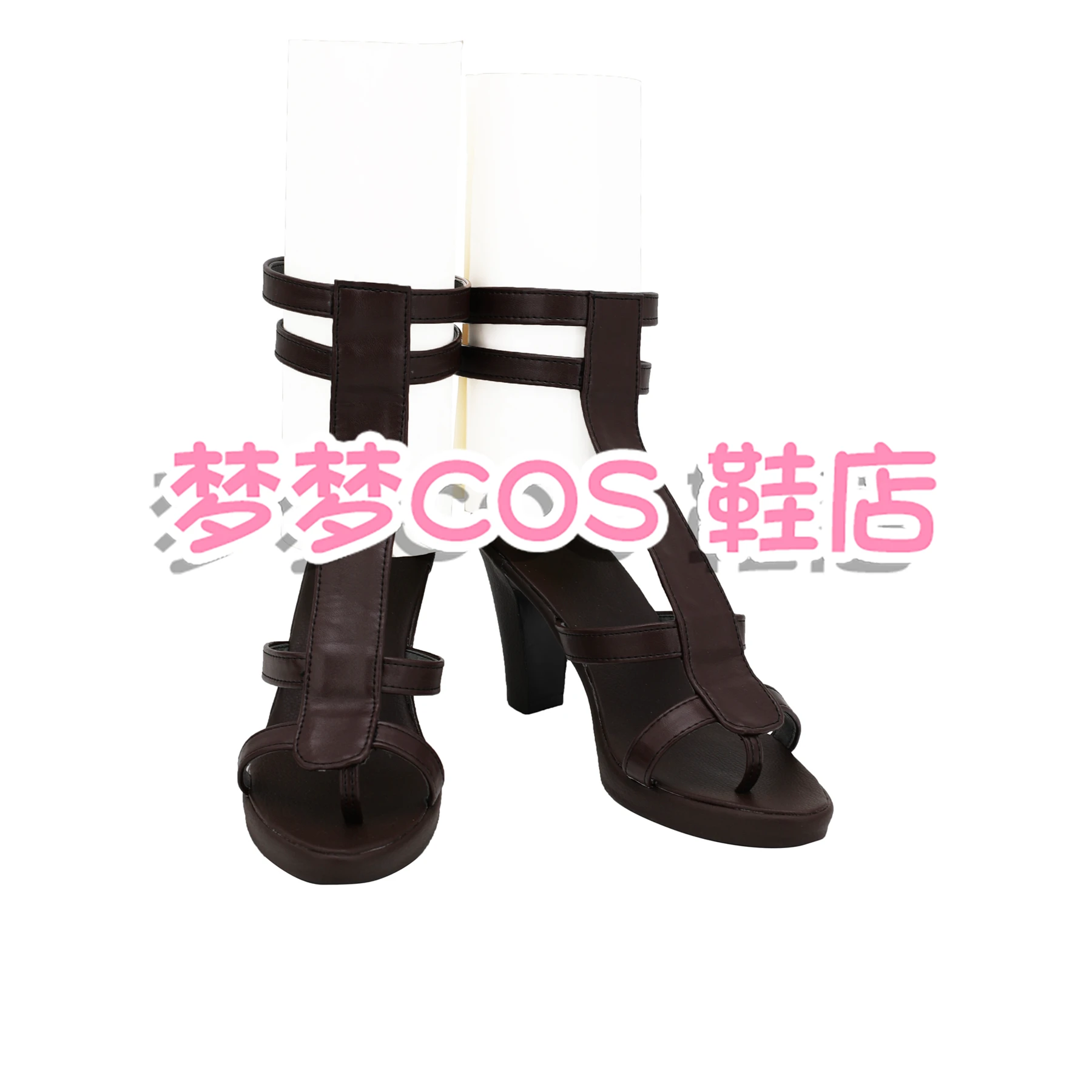 

Nami Cosplay Shoes Women Man Anime Nami Cos Halloween Costumes Black High Heels