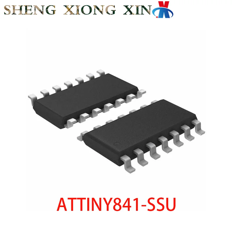 5pcs/lot 100% NEW ATTINY841-SSU 14-SOIC Microcontroller Unit ATTINY841 TINY841-SSU Integrated Circuit