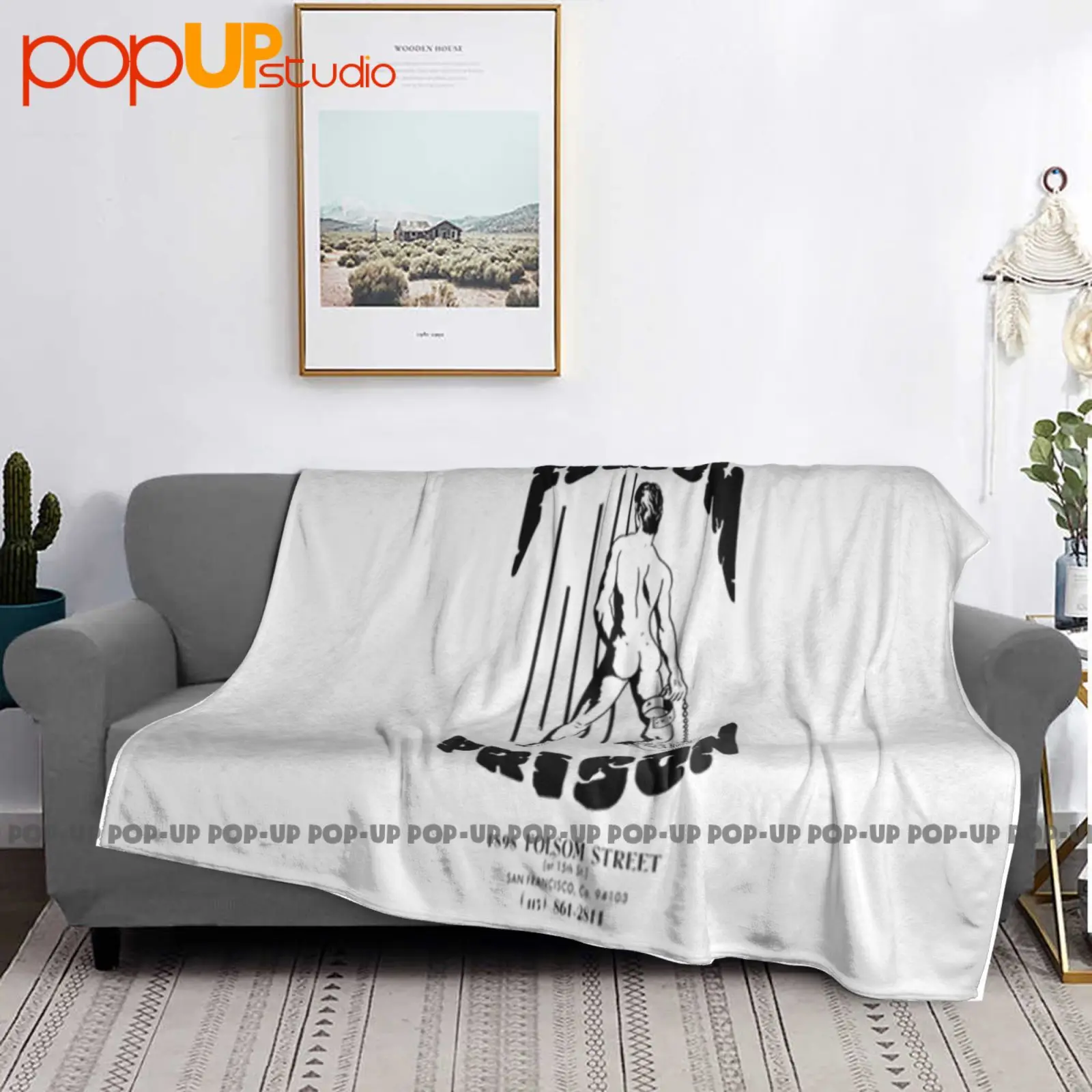 Folsom Prison San Francisco Leather Bar Closed In 1977 Ultra-Soft Blanket Quilt Winter Sofa Cover Bed Covers - view 3