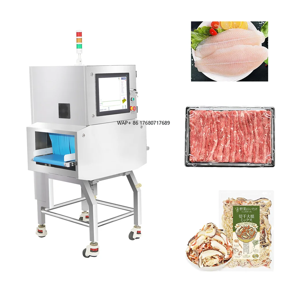 XR-500D Hochgeschwindigkeits-Digital-Röntgeninspektionssystem für Fleisch, Geflügel, Meeresfrüchte