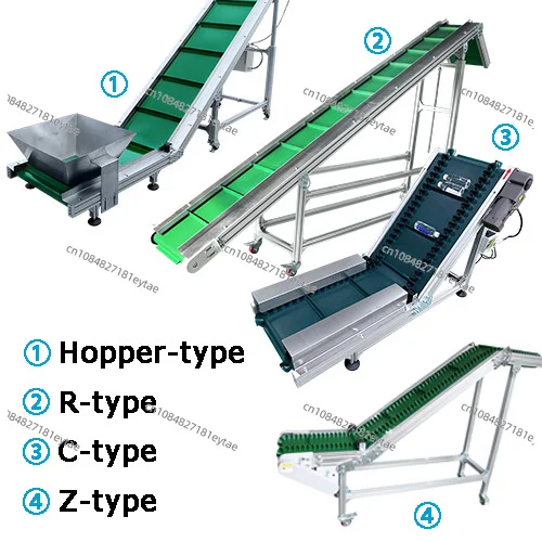 13 years of experience Manufacturer Z Angle Swan Tilt Lift Wedge Belt Lift Conveyor