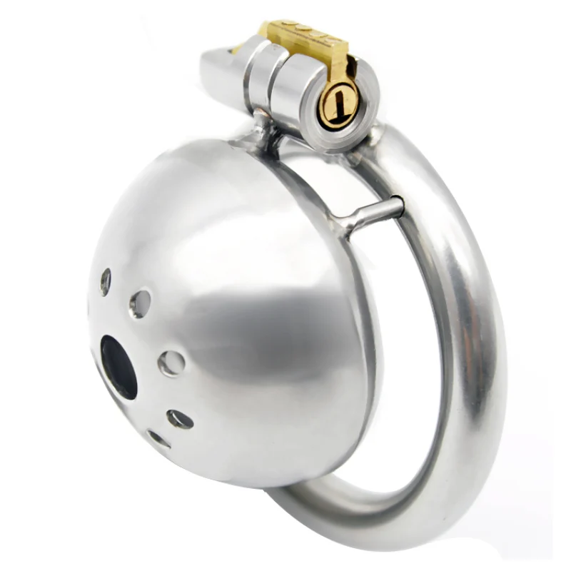 CHASTE BIRD stainless steel  Men\'ring Male Chastity Device Super Small Bdsm Cock Cage penis sleeve lock  Ring Sex Toys A269