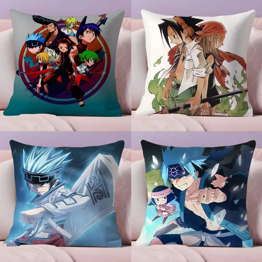 

Anime Shaman King Pillow Case Pillowcase Ultra Soft Skin Friendly Fabric Cloud Like Comfort & Concealed Zipper