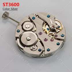 Watch Movement ST36 Manual Winding Mechanical Movement Seagull 17 Jewelry ST 3600 6497 New High-Quality Accessories 