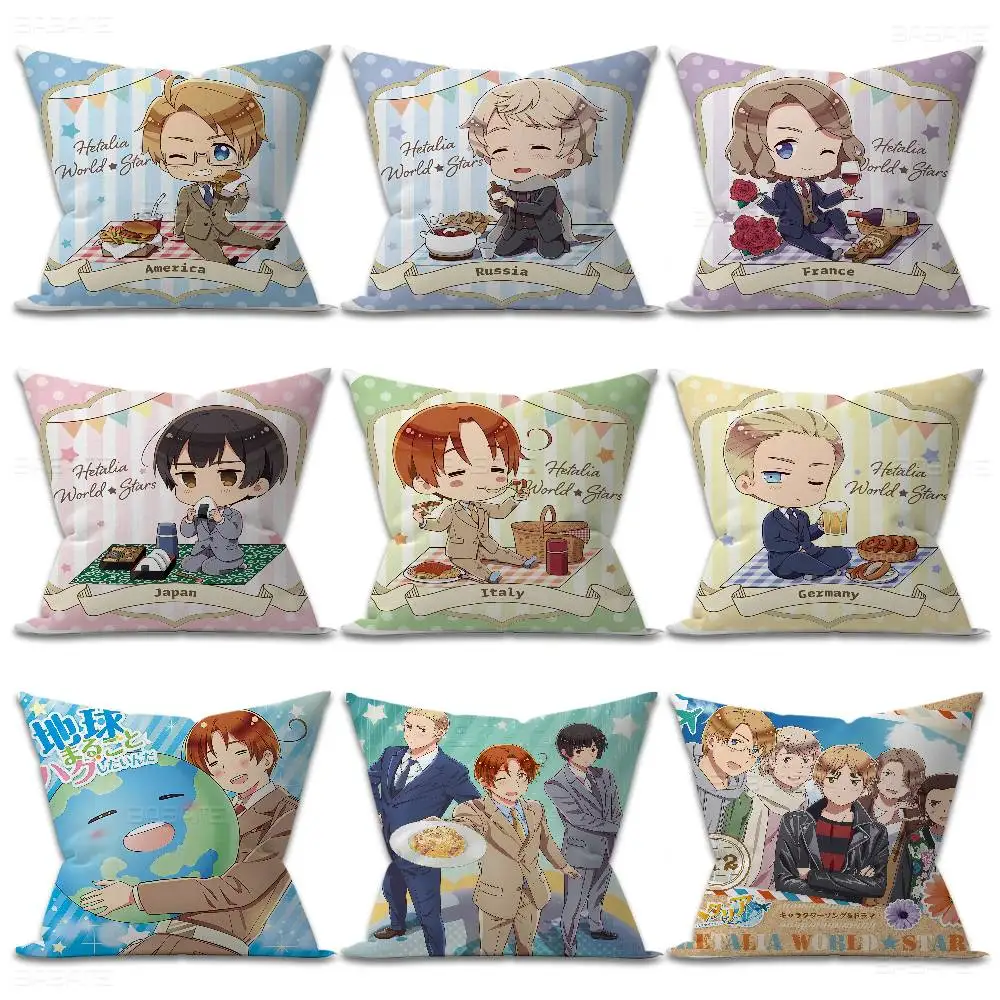 Anime H-Hetalia World Stars Lucky Dragon pillow cover sofa cushion cover home room decoration children gift