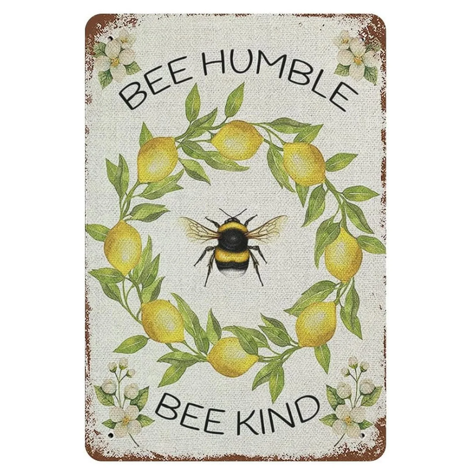 Metal Tin Signs Feeding The Bees Wall Decoration Plaque Vintage Art Poster Iron Painting for Man Cave Home Cafe Garden Club Bar