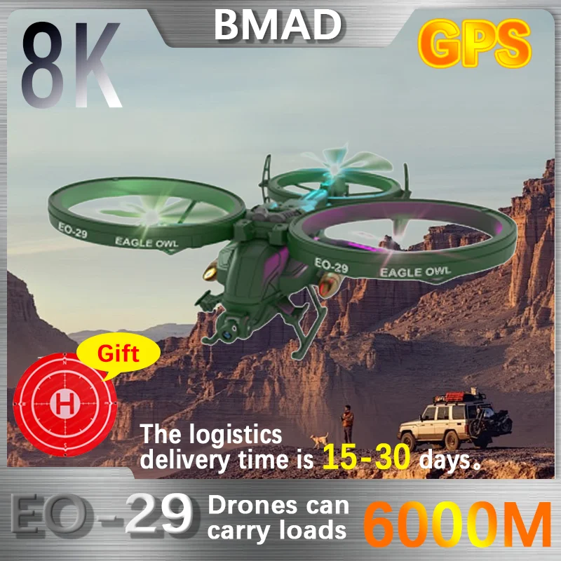 

BMAD EO-29 RC Drone Poisonous Scorpion With Camera WiFi FPV Quadcopter Photography Drones Omnidirectional Dron Plane Toys Gift