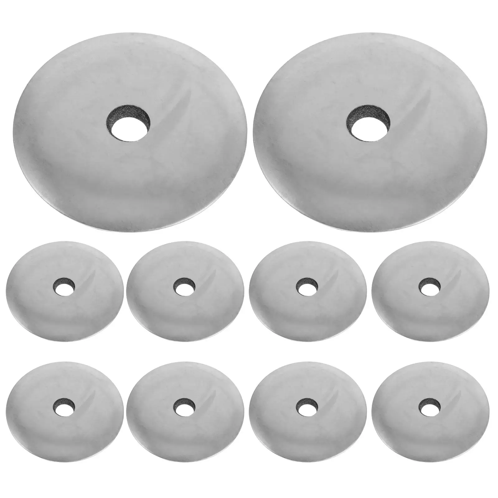 

10 Pcs EPDM Gasket Washers Rubber Seals for Waterproof Plumbing Vibration High Temp Tolerance Material Flat Rubber