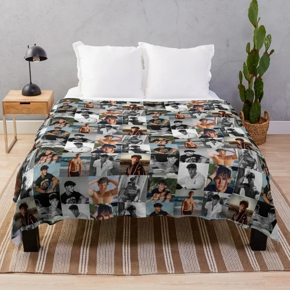 Noah beck collage Throw Blanket Luxury Thicken warm winter for winter Blankets