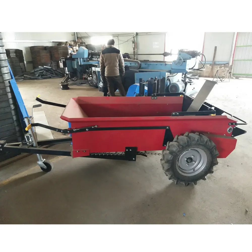 Self-Propelled Pull Type Hydraulic Fertilizer Spreader Stainless Steel Manure Spreader at Factory Price