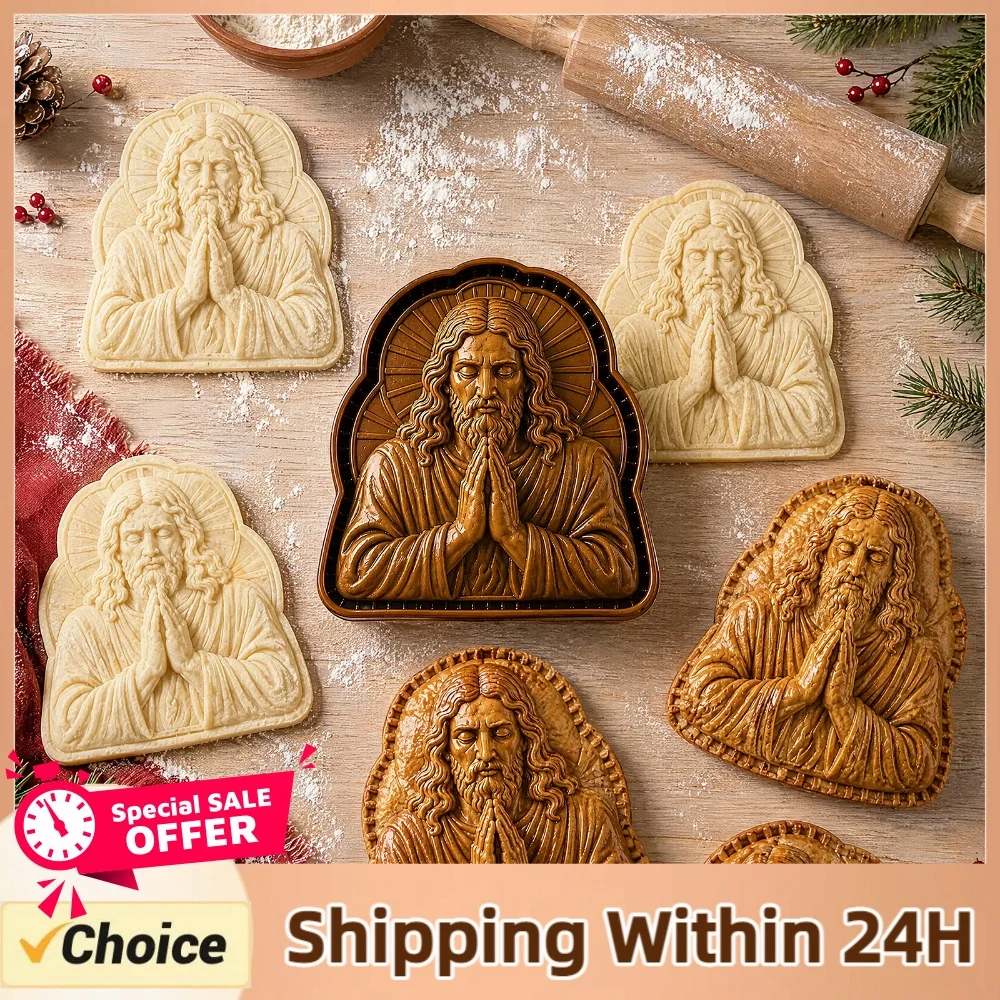 Mini Pie Cutter Molds 3D Faith Christmas Religious Hand Pie Pastry Pocket Baking