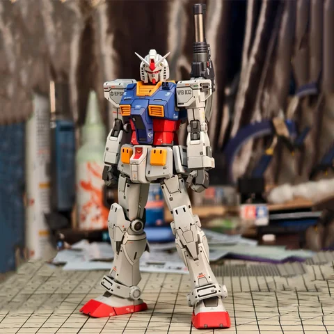 GTO HG 1/144 Yuan Zu Tmech Assembly Model Kit RX-78-2 Action Figures Boys' Puzzle Toys Collectible Desktop Ornament Gift