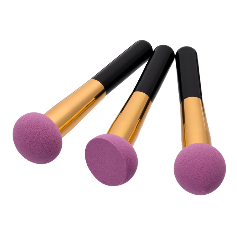 

3 pcs Powder Brush Applicator Set Hair For Foundation Blush Concealer Cream Hygienic Makeup Tools Lightweight