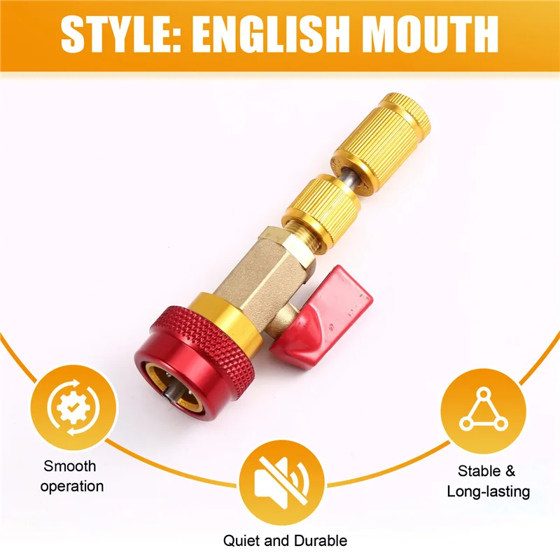 AB41-R134A Valve Core Tool Air Condition Valve Core Refrigeration Schrader Valve Core Remover Tool