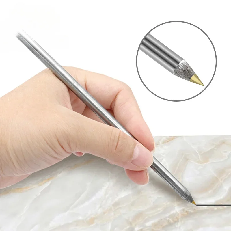 2 шт. ручка для рисования из карбида вольфрама - ручка для рисования из сплава металла для деревообработки, резки стекла и плитки, ручные инструменты