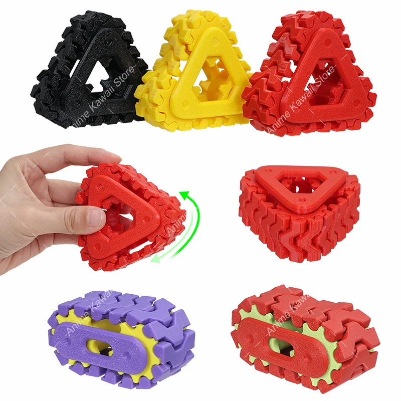 

3D-печатный трек-спиннер для пальцев, гироскоп, антистресс, игрушка-антистресс для взрослых