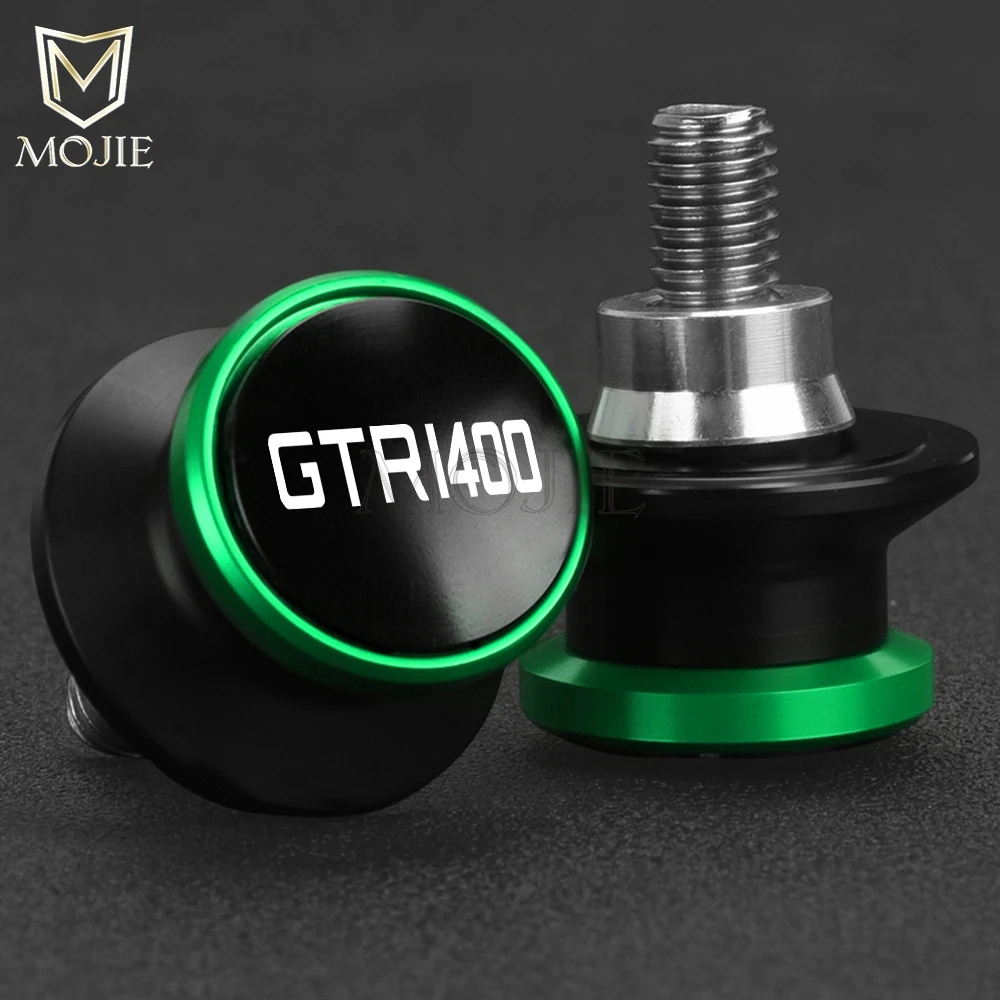 오토바이 M10 스윙 암 스풀 후면 스탠드 나사 슬라이더 KAWASAKI GTR1400 CONCOUR GTR 1400 2007 2008 2009 2010 2011 2012-2024